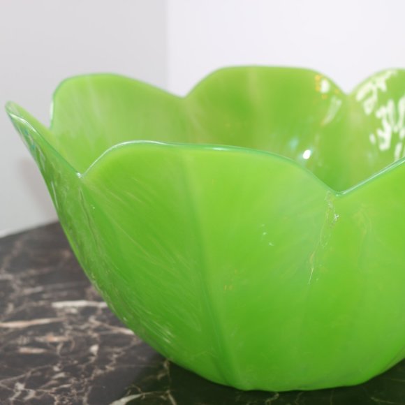 Other - Vintage Precidio lettuce Melamine serving set Salad Serving Bowls green Picnic